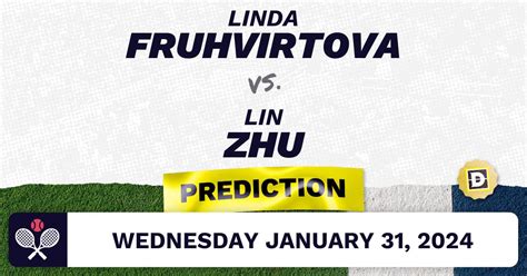 Linda Fruhvirtova Vs Lin Zhu Prediction Odds Picks For Wta Hua Hin