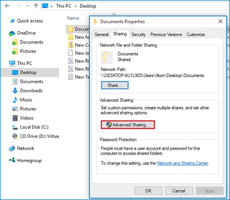 Guide On Set Up File Sharing Over A Network On Windows 10