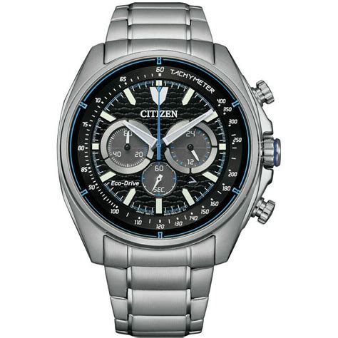 Orologio Citizen Uomo Crono Eco Drive In Acciaio