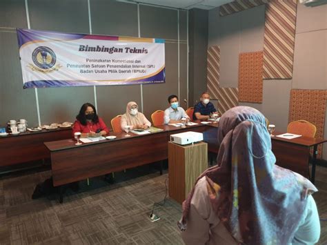 Bimtek SPI PDAM Pembentukan Dan Penguatan Kelembagaan Tahun 2022