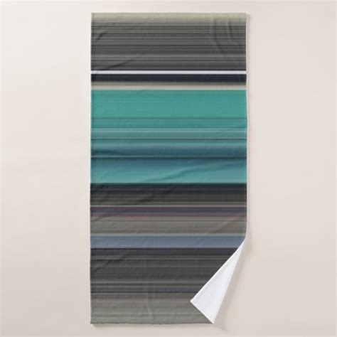 Abstract 1 Teal And Grey Bath Towel Uk