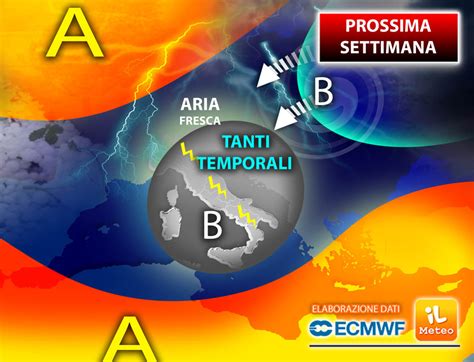 Meteo PROSSIMA SETTIMANA Esplosiva Un insidioso Vortice può colpire