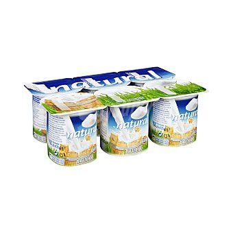 Hacendado Yogurt Natural Pack 6 X 125 G 750 G