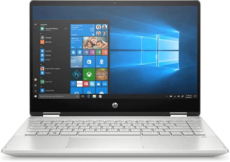 HP Pavilion X360 14 Dh0068nb Argent Hybride 2 En 1 35 6 Cm