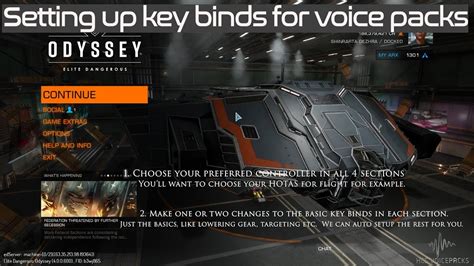 Key Bindings Setup Keys For All Voice Packs In Minutes Elite