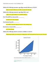 Sophia Macroeconomics Unit 4 Challenge 2 Pt2 Docx Sophia