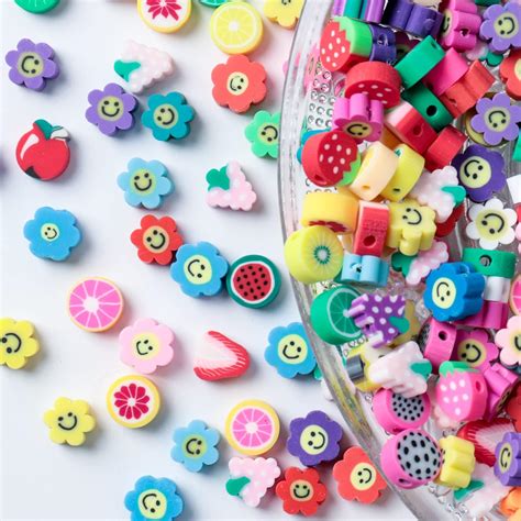 Amazon Pcs Of Smiley Face Beads X Mm Big Pack Mixed