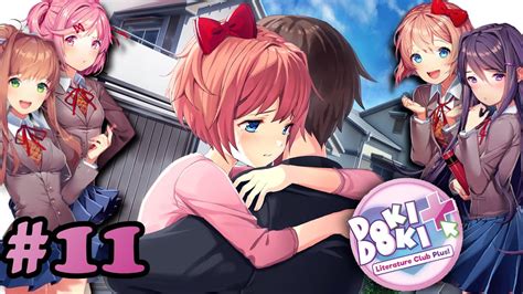 Doki Doki Literatur Club Plus German Let S Play 11 WTF YouTube