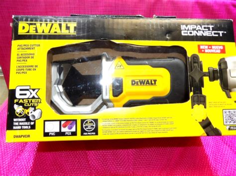 Dewalt Dwapvcir Pvcpex Cutter Attachment New Ebay