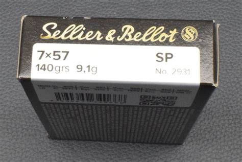 7x57 Von Sellier Bellot 20 Patronen SP 9 1g 140gr Zum Sonderpreis