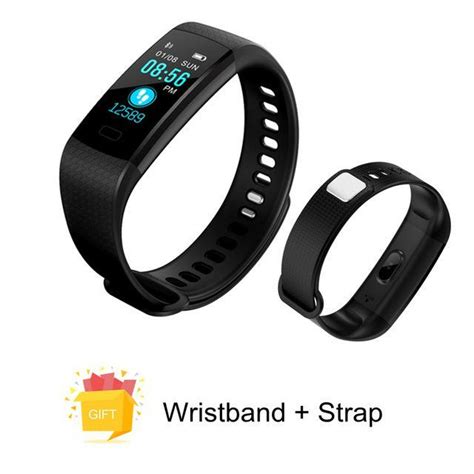 Buy Y5 Fashion Smart Band Color Screen Smart Wristband Heart Rate