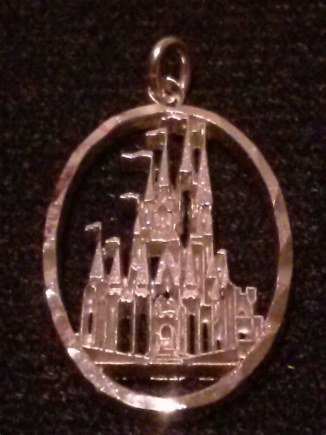 Vintage Sterling Silver Walt Disney Productions Cinderella Castle