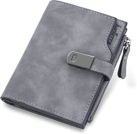 Porte Monnaie Femme En Cuir Pu Porte Feuilles Pour Femme Court Lisse Et