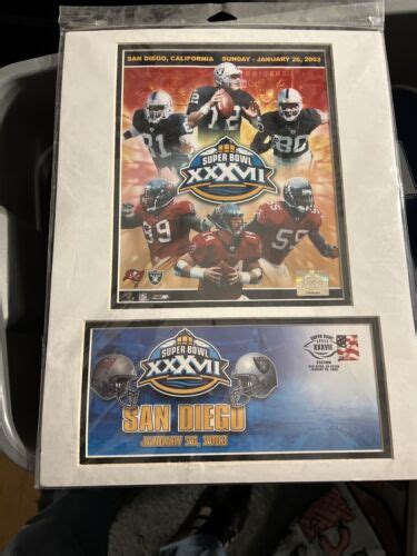 2003 Superbowl Xxxvii Raiders Bucs Usps Commemorative Envelope Stamp