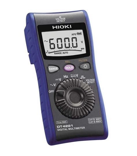 Hioki DT4200 DT4221 True RMS Pocket Sized Digital Multimeter Jual