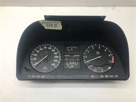 BMW E28 INSTRUMENT Cluster Gauge Cluster Speedo Tacho OEM VDO 240km H