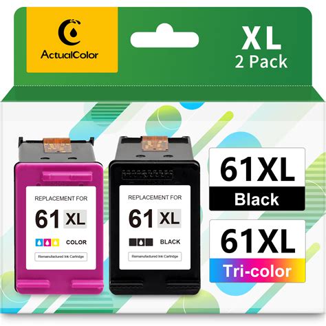 61 Ink Cartridge For Hp Printer Ink 61 Xl 61xl Combo Pack For Hp Deskjet 2544 2548 3512 2622