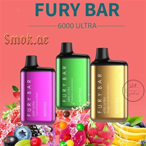 Best Buy Fury Bar 6000 Ultra Disposable Vape In UAE