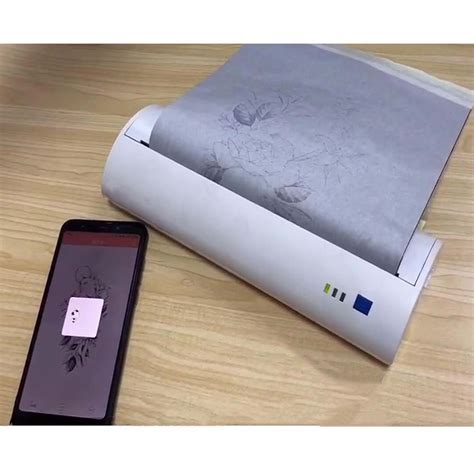 Портативный принтер Bluetooth термальный бумаги А4 с Аккумулятор встроенный