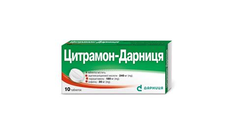 Цитрамон – інструкція, ціна в аптеках України, застосування