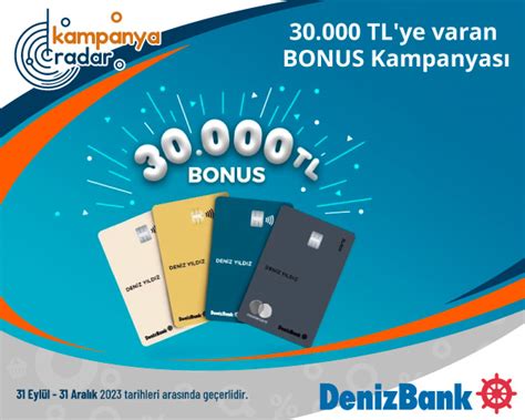 Denizbank Tl Ye Varan Bonus Kampanyas Kampanya Radar