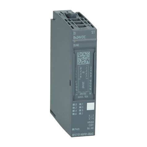 SIEMENS 6ES7131 6BF01 0BA0 SIMATIC ET 200SP DIGITAL INPUT MODULE Globa