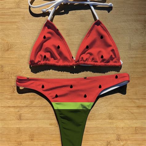 Fruit Bikini Etsy
