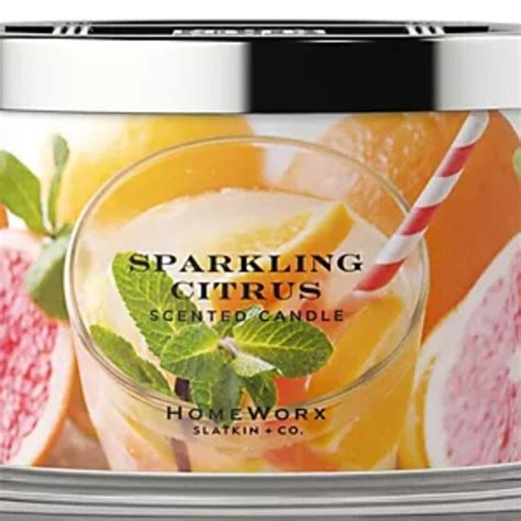 Homeworx Accents Homeworx By Slatkin Co8oz Sparkling Citrus Candle