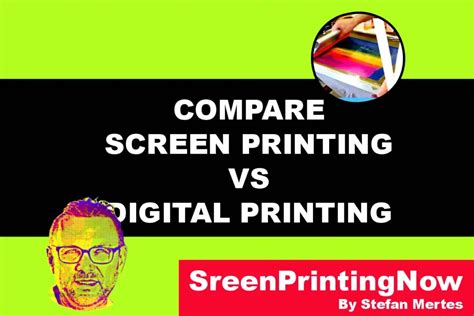 Screen Printing Vs Digital Dtg Printing How To Choose The Right