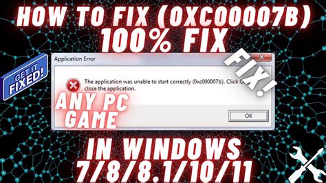 How To Fix Xc B On Any Pc Game And Windows Youtube