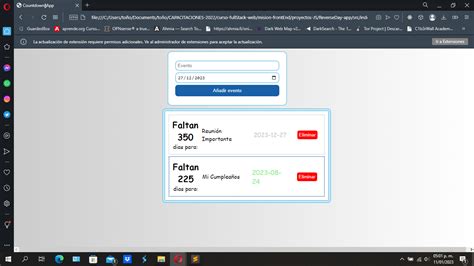 GitHub AressAntonio Proyecto Countdown Day Web App El Proyecto De