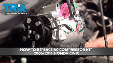 How To Replace Ac Compressor Honda Fit Ac Compressor Install