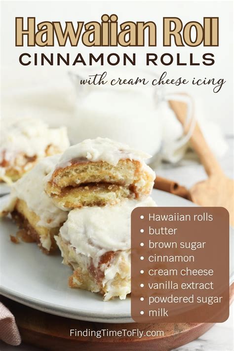 Quick Kings Hawaiian Roll Cinnamon Rolls Recipe Recipe In 2024