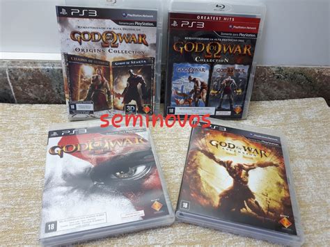 4jogos 3 Originais God Of War Origins Collection Collection Hd