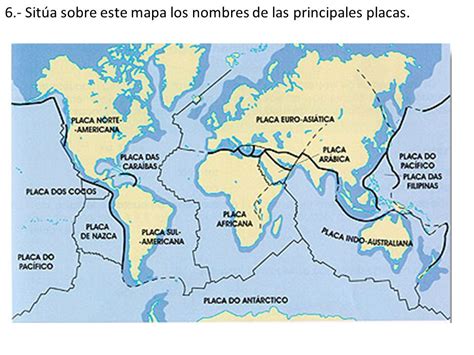 Mapas De Placas Tect Nicas Para Descargar E Imprimir