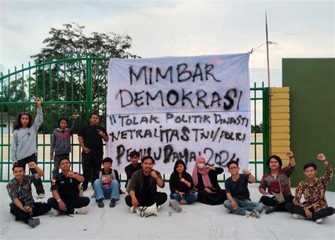 Pentingnya Demokrasi Mahasiswa Siantar Simalungun Tolak Politik Dinasti