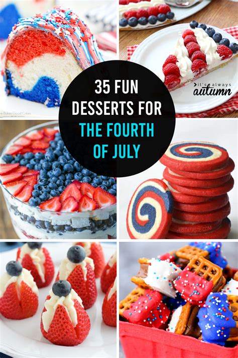 Patriotic Desserts For The Fourth Of July It S Always Autumn