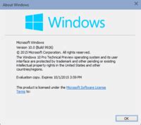 Windows 10 Build 9926 BetaWiki