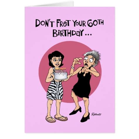 Funny 60th Birthday Card for Her | Zazzle