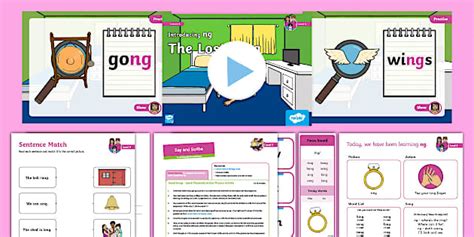 Ng Phonics Lesson Pack Phase 3 Week 3 Twinkl Phonics