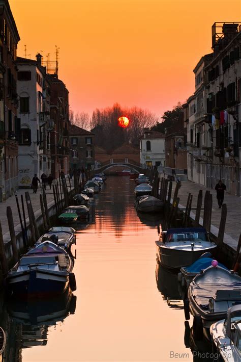 Sunset in Venice