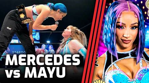 Mercedes Mon Vs Mayu Iwatani Preview Stardom All Star Grand Queendom