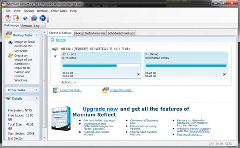 Macrium Reflect Free Disk Imaging Software