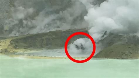 White Island Volcano Eruption Footage Shows Crater Days Before
