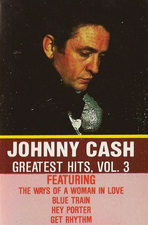 Greatest Hits Vol 3 By Johnny Cash Compilation Memory Lane MLM 2013