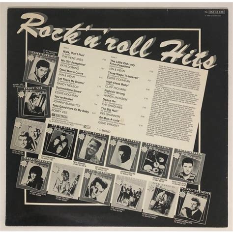 Rock N Roll Hits Lp Plak Orjinal 1980 Alman Baskı Fiyatı