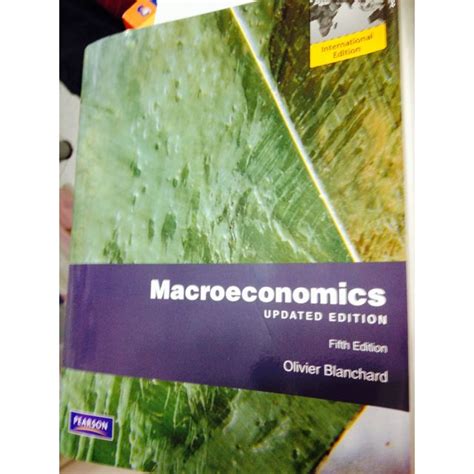 Macroeconomics By Blanchard Hobbies Toys Books Magazines