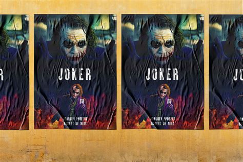 JOKER movie poster on Behance