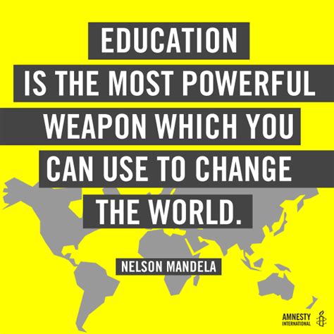 Amnestyinternational On Twitter Education Is The Most Powerful