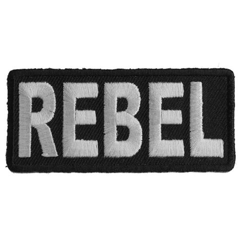 Rebel Biker Motorcycle Embroidered Patch Craft Supply Etsy